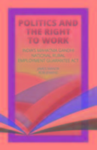Produktbild: Manor, J: Politics and the Right to Work