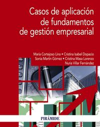 Produktbild: Casos de aplicaci&oacute;n de fundamentos de gesti&oacute;n empresarial