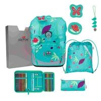 Produktbild: DerDieDas Schulranzen Set ErgoFlex Tiny, Schulranzen Set, 5tlg, Butterfly Garden