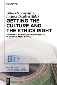 Produktbild: Getting the Culture and the Ethics Right