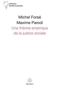 Produktbild: Une th&eacute;orie empirique de la justice sociale