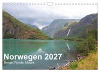 Produktbild: Norwegen 2027 - Berge, Fjorde, Moore (Wandkalender 2027 DIN A4 quer), CALVENDO Monatskalender