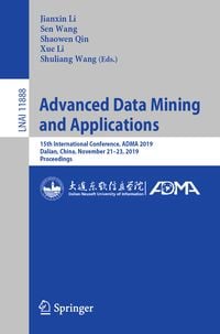 Produktbild: Advanced Data Mining and Applications