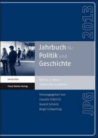 Produktbild: Jahrbuch f&uuml;r Politik und Geschichte 4 (2013)