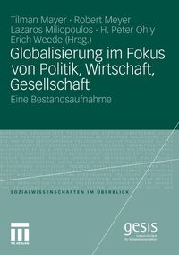 Produktbild: Globalisierung im Fokus von Politik, Wirtschaft, Gesellschaft