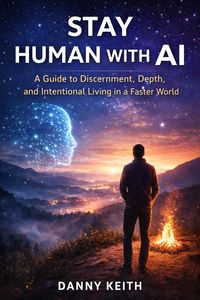 Produktbild: Stay Human With AI: A Guide to Discernment, Depth, and Intentional Living in a Faster World