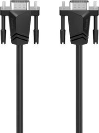 Produktbild: Hama VGA Anschlusskabel VGA 15pol. Stecker, VGA 15pol. Stecker 1.50 m Schwarz 00200707 VGA-Kabel