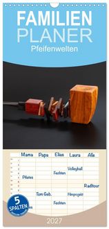 Produktbild: Familienplaner 2027 - Pfeifenwelten mit 5 Spalten (Wandkalender, 21 x 45 cm) CALVENDO