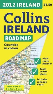 Produktbild: 2012 Collins Ireland Road Map