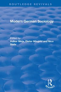Produktbild: Modern German Sociology