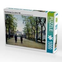 Produktbild: CALVENDO Puzzle Brandenburger Tor in Berlin 1909 | 1000 Teile Lege-Gr&ouml;&szlig;e 64x48cm Foto-Puzzle f&uuml;r gl&uuml;ckliche Stunden