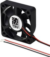 Produktbild: TRU COMPONENTS TC-MX5010-12V0.05A Axiall&uuml;fter 12 V/DC 16.8 m&sup3;/h (L x B x H) 50 x 50 x 10mm