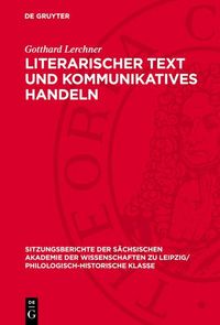 Produktbild: Literarischer Text und kommunikatives Handeln