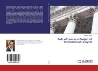 Produktbild: Rule of Law as a Project of International Lawyers