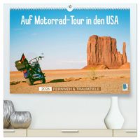 Produktbild: Fernweh und Traumziele: Auf Motorrad-Tour in den USA (hochwertiger Premium Wandkalender 2026 DIN A2 quer), Kunstdruck in Hochglanz