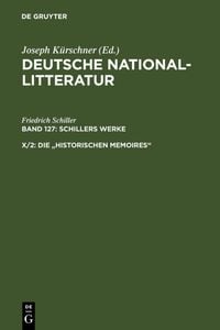 Produktbild: Die "historischen Memoires"