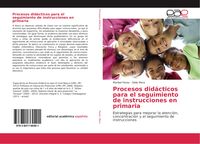 Produktbild: Procesos did&aacute;cticos para el seguimiento de instrucciones en primaria