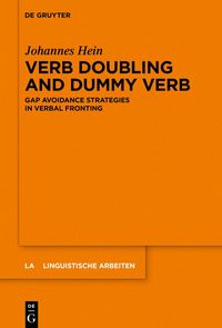 Produktbild: Verb Doubling and Dummy Verb