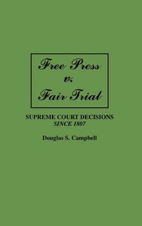 Produktbild: Free Press V. Fair Trial