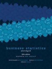 Produktbild: Selvanathan, E: Business Statistics - Abridged