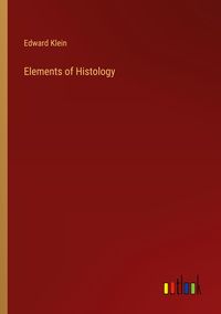 Produktbild: Elements of Histology
