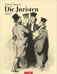 Produktbild: Honor&eacute; Daumier: Die Juristen Kalender 2027