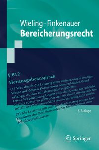 Produktbild: Bereicherungsrecht