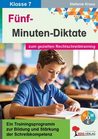 Produktbild: F&uuml;nf-Minuten-Diktate / Klasse 7