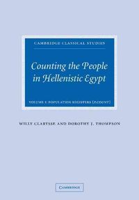 Bild vom Artikel Counting the People in Hellenistic Egypt 2 Volume Paperback Set vom Autor Willy Clarysse