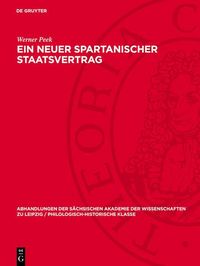 Produktbild: Ein Neuer spartanischer Staatsvertrag