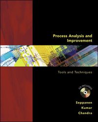 Produktbild: Process Analysis and Improvement with Student CD and Microsoft VISIO Student Edition CD, 1/E