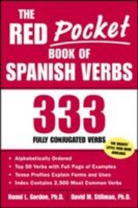Produktbild: The Red Pocket Book of Spanish Verbs