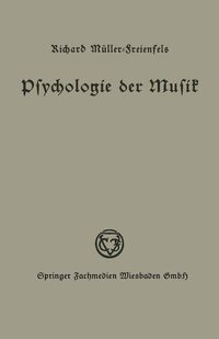 Produktbild: Psychologie der Musik