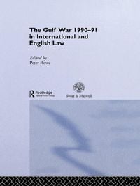 Produktbild: The Gulf War 1990-91 in International and English Law
