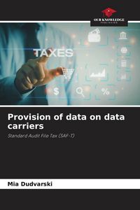 Produktbild: Dudvarski, M: Provision of data on data carriers