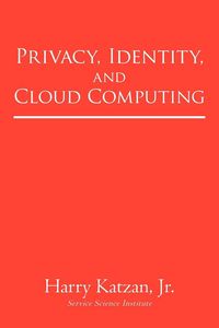 Produktbild: Privacy, Identity, and Cloud Computing