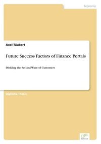 Produktbild: Future Success Factors of Finance Portals