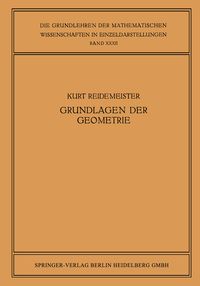 Produktbild: Vorlesungen &uuml;ber Grundlagen der Geometrie