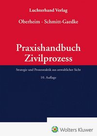 Produktbild: Praxishandbuch Zivilprozess
