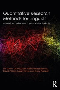 Produktbild: Quantitative Research Methods for Linguists