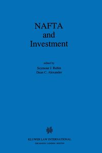 Produktbild: NAFTA and Investment