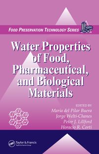 Produktbild: Water Properties of Food, Pharmaceutical, and Biological Materials