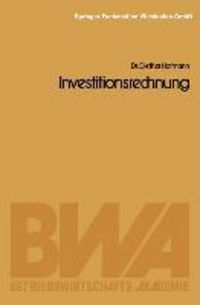 Produktbild: Investitionsrechnung