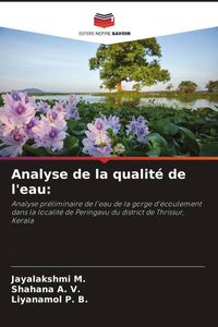 Produktbild: Analyse de la qualit&eacute; de l'eau: