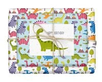Produktbild: Geschenkpapier-Set f&uuml;r Kinder: Dinosaurier