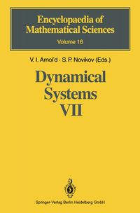 Produktbild: Dynamical Systems VII