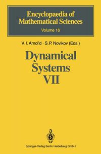 Produktbild: Dynamical Systems VII