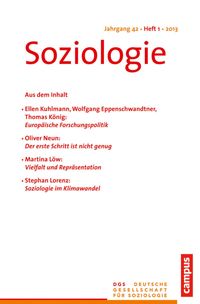 Produktbild: Soziologie 1.2013