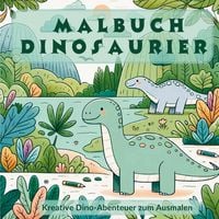 Produktbild: Dinosaurier Malbuch f&uuml;r Jungen: Reise in die Urzeit!