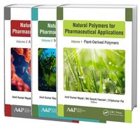 Produktbild: Natural Polymers for Pharmaceutical Applications, 3-volume s